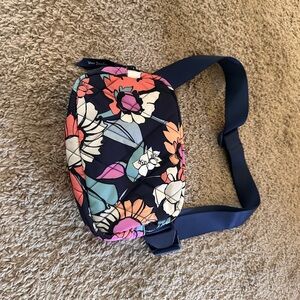 Vera Bradley Navy Floral Crossbody Bag